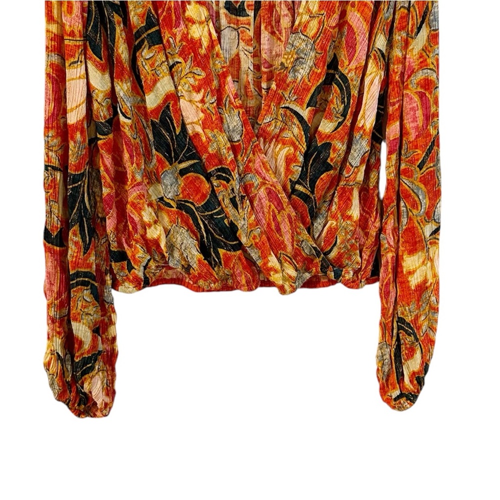 Anthropologie Adeline - Long Sleeve Surplice Top - Picture 6 of 7